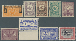 23969 Saudi-Arabien: 1916/1986 (ca.), Collection In Album Including Some Issues From HEJAZ And NEJD With S - Arabia Saudita