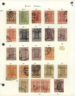 23972 Saudi-Arabien: 1916/2000 (ca.), Comprehensive And Sophisticated Balance In Several Albums, Comprisin - Arabia Saudita