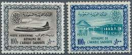 23977 Saudi-Arabien: 1925-90, Collection In Large Album Containing Hejaz Overprinted Issues, Many Modern I - Saudi-Arabien