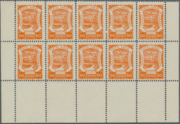 24000 SCADTA - Ausgaben Für Kolumbien: 1923, SERVICIO POSTAL AEREO DE COLOMBIA 60c. Orange-red In An Inves - Colombia