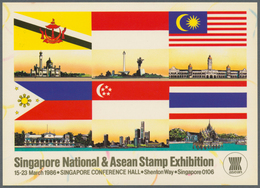 24073 Singapur: 1991/2000 (ca.), Duplicated Accumulation With About 225 First Day Covers With Many Themati - Singapore (...-1959)