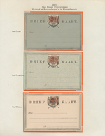 24118 Oranjefreistaat: 1884/1902, THE POSTAL CARDS OF THE ORANGE FREE STATE, Exhibition Collection With 52 - État Libre D'Orange (1868-1909)