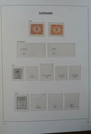 24152 Surinam: 1927-1975. MNH And Mint Hinged, Almost Complete Collection Surinam 1927-1975 In Davo Luxe A - Surinam ... - 1975