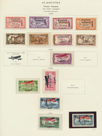 24164 Syrien: 1919/1970 (ca.), French Levant, Mainly Mint Collection Of Lebanon, Syria, Alaouites, Alexand - Syrië