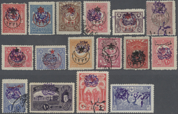 24191 Syrien: 1920-50, Collection Starting Turkish Stamps With Syria Cancellations, First Issues With A Wi - Siria