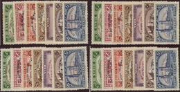 24202 Syrien: 1924/1945 (ca.), Predominantly Mint Accumulation On Retail Cards Incl. Many Complete Sets, A - Siria