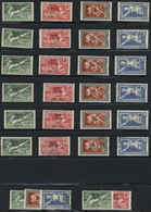 24203 Syrien: 1924, Olympic Games, Mainly Mint Assortment Of Both Issues, Comprising Eight Complete Sets O - Syrië