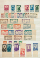 24210 Syrien: 1942/1969, Chiefly Mint Collection/accumulation In A Stockbook, Also Incl. A Good Range Of I - Syrie