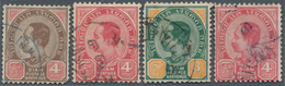 24242 Thailand - Stempel: 1885/1904 (ca.), Used Copies (36) With A Variety Of Postmarks. - Thaïlande