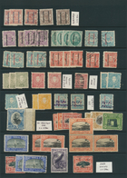 24252 Tonga: 1886/1899, Mint And Used Collection/accumulation Of Apprx. 124 Stamps On Stocksheets, Plenty - Tonga (...-1970)