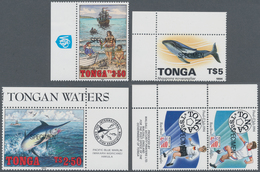 24254 Tonga: 1968/1994 (ca.), Accumulation Incl. Some NIUAFO'OU Issues In Glassines Etc. In Box With Stamp - Tonga (...-1970)