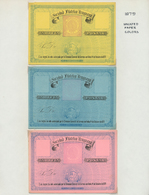 24319 Uruguay - Ganzsachen: 1875/1925 Ca., Attractive Collection With Ca.100 Mostly Mint Postal Stationeri - Uruguay