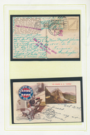 24366 Vereinigte Staaten Von Amerika: 1860/1915 (ca.), Group Of 17 Covers/cards, Varied Condition/postal W - Andere & Zonder Classificatie