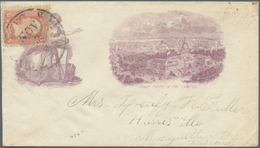 24369 Vereinigte Staaten Von Amerika: 1861-62, 11 Patriotic Imprint And Label Covers, Fine And Attractive - Autres & Non Classés