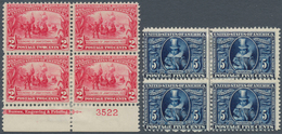 24380 Vereinigte Staaten Von Amerika: 1890/1910 (ca.), Mint And Used Assortment On Stocksheets, Comprising - Andere & Zonder Classificatie