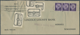 24392 Vereinigte Staaten Von Amerika: 1914-66, 18 Covers Closed With Official "POST OFFICE SEALS", Some Di - Andere & Zonder Classificatie