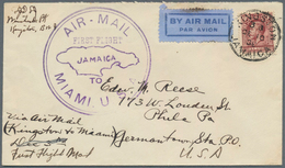 24398 Vereinigte Staaten Von Amerika: 1927/1954, USA And Some Canada, First And Special Flights, Collectio - Autres & Non Classés