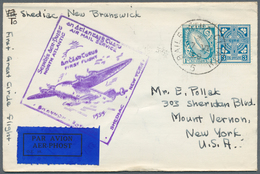 24399 Vereinigte Staaten Von Amerika: 1928/1950, Collection Of Apprx. 200 First Flight Covers (also Few Ca - Autres & Non Classés