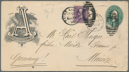 24425 Vereinigte Staaten Von Amerika - Ganzsachen: 1880-1900, 24 Postal Stationery Cards With Advertising - Autres & Non Classés