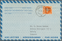 24447 Vereinte Nationen - Besonderheiten: 1957/1981. Lot Of 33 Items FIELD POST, Often Aerograms. Mostly U - Altri & Non Classificati