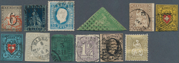 24479 Alle Welt: 1850/1930 (approx). Lot With Classic Stamps From All Over The World, But Above All From V - Verzamelingen (zonder Album)