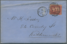 24502 Alle Welt: 1860's-1980's Ca.: More Than 1500 Covers, Postcards And Postal Stationery Items Worldwide - Collections (sans Albums)
