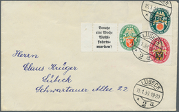 24504 Alle Welt: 1866/1990 (ca.), Kleiner Bestand Mit Ca. 45 Briefen Und Karten, Schwerpunkt Deutschland M - Collezioni (senza Album)