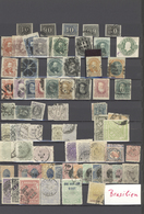 24632 Südamerika: 1850/1970 (ca.), Used And Mint Collection/accumulation On Stockpages, Main Value Before - Altri - America