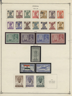 24642 Asien: 1890/2000 (ca.), Miscellaneous Balance Incl. A Nice Part India/states, Burma, Modern U/m Maca - Altri - Asia