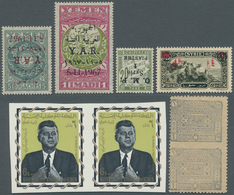 24695 Naher Osten: 1900/1970 (ca.), Accumulation In Large Box With A Large Part Of YEMEN Incl. Perf. And I - Autres & Non Classés