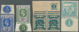 24720 Britische Kolonien: 1880/1950 (ca.), ASIA: Specialised Accumulation From Ceylon, Palestine And A Few - Autres & Non Classés