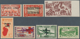24758 Französische Kolonien: 1939/1945, Interessante, Meist Ungebrauchte Und Postfrische Sammlung Von Äqua - Autres & Non Classés