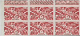 24759 Französische Kolonien: 1946/1976 (ca.), Accumulation With About 200 IMPERFORATE Stamps Mostly In Blo - Sonstige & Ohne Zuordnung