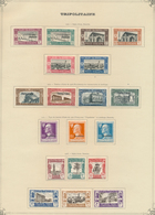 24767 Italienische Kolonien: 1903/1928, Mint And Used Collection On Ancient Album Pages, Comprising Libya, - Emissioni Generali
