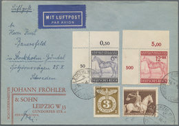 24831 Flugpost Alle Welt: 1900/2000, Huge Collection Of International Airmail Covers In Over 100 Albums, I - Andere & Zonder Classificatie