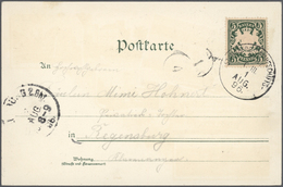 24852 Schiffspost Deutschland: Ab 1896 Partie Schiffahrt Auf Der Elbe, Donau, Rhein, Sowie Viele Starnberg - Lettres & Documents