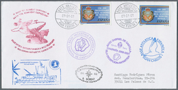 24957 Thematik: Antarktis / Antarctic: 1986/2009, SPANISH ANTARCTIC RESEARCH, Collection Of Apprx. 150 Cov - Sonstige & Ohne Zuordnung