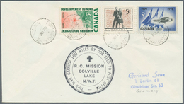24968 Thematik: Arktis / Arctic: 1963/1980, Canada/North West Territory, Collection Of Apprx. 95 Covers, S - Andere & Zonder Classificatie