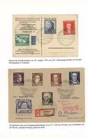 25004 Thematik: Druck-Dichter / Printing-poets: J.W. VON GOETHE: 1930/2000 (ca.), Eclectic Collection/accu - Scrittori