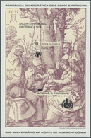 25005 Thematik: Druck-Dürer / Printing-Dürer: 1980, SAO TOME E PRINCIPE: Christmas And Internat. Year Of C - Sonstige & Ohne Zuordnung