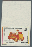 25043 Thematik: Feuerwehr / Firebrigade: 1960/2000 (approx), Various Countries. Accumulation Of 62 Items S - Pompieri