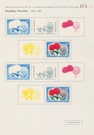 25062 Thematik: Flora, Botanik / Flora, Botany, Bloom: 1966, Interesting Collection Of Ca. 70 Stamps (impe - Sonstige & Ohne Zuordnung