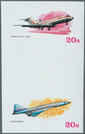 25099 Thematik: Flugzeuge, Luftfahrt / Airoplanes, Aviation: 1960/1990 (ca.), Assortment Of 107 Positions - Aerei