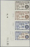 25131 Thematik: Internat. Organisationen-Rotarier / Internat. Organizations-Rotary Club: 1955, Morocco, 15 - Rotary Club