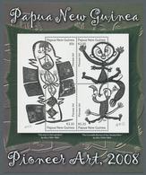 25173 Thematik: Kunst / Art: 2008, Papua New Guinea. Lot Of 435 Souvenir Sheets PIONEER ART BY TIMOTHY AKI - Andere & Zonder Classificatie