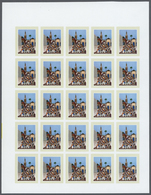 25194 Thematik: Malerei, Maler / Painting, Painters: 1979, Morocco. Progressive Proofs Set Of Sheets For T - Altri & Non Classificati