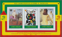 25198 Thematik: Malerei, Maler / Painting, Painters: 1984, SAO TOME E PRINCIPE: International Stamp Exhibi - Altri & Non Classificati