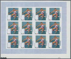 25295 Thematik: Olympische Spiele / Olympic Games: 1968, Fujeira. Progressive Proofs Set Of Sheets For The - Sonstige & Ohne Zuordnung