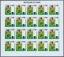 25311 Thematik: Olympische Spiele / Olympic Games: 1972, Guinea. Progressive Proofs Set Of Sheets For The - Autres & Non Classés