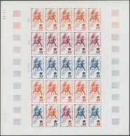 25321 Thematik: Olympische Spiele / Olympic Games: 1976, New Caledonia For Montreal '76. Lot Of 3 Color Pr - Autres & Non Classés